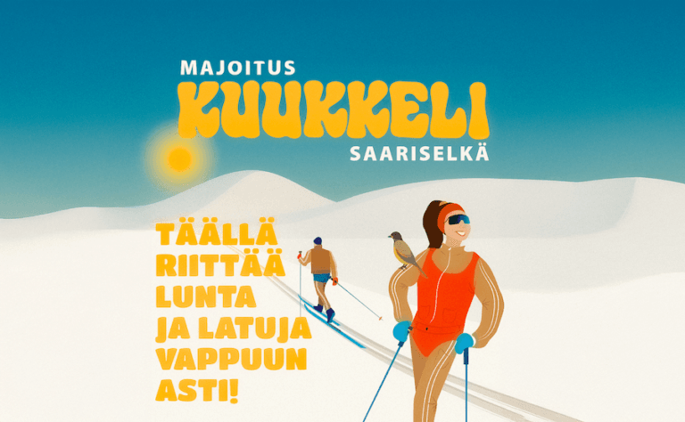ÄKKILÄHTÖ SAARISELÄLLE!